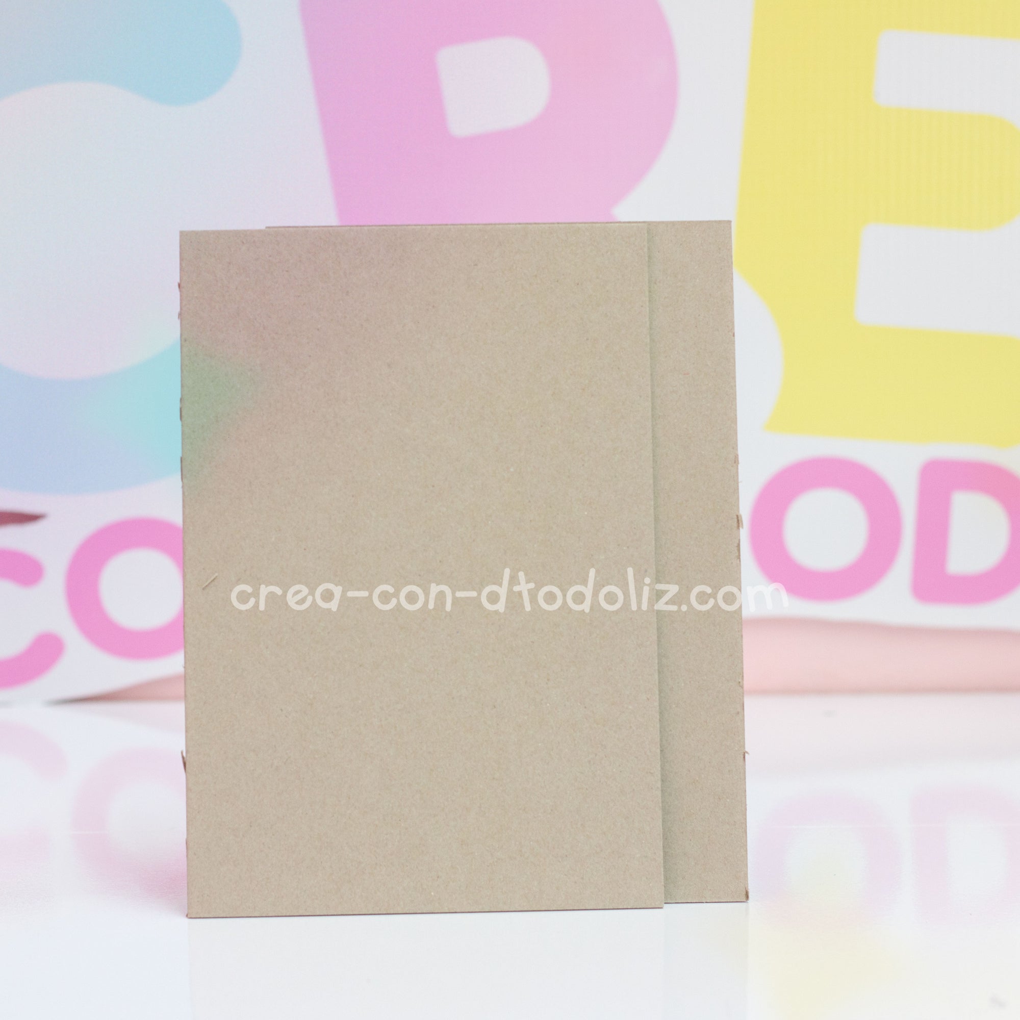 Carton gris 2mm media carta/ 5 pares