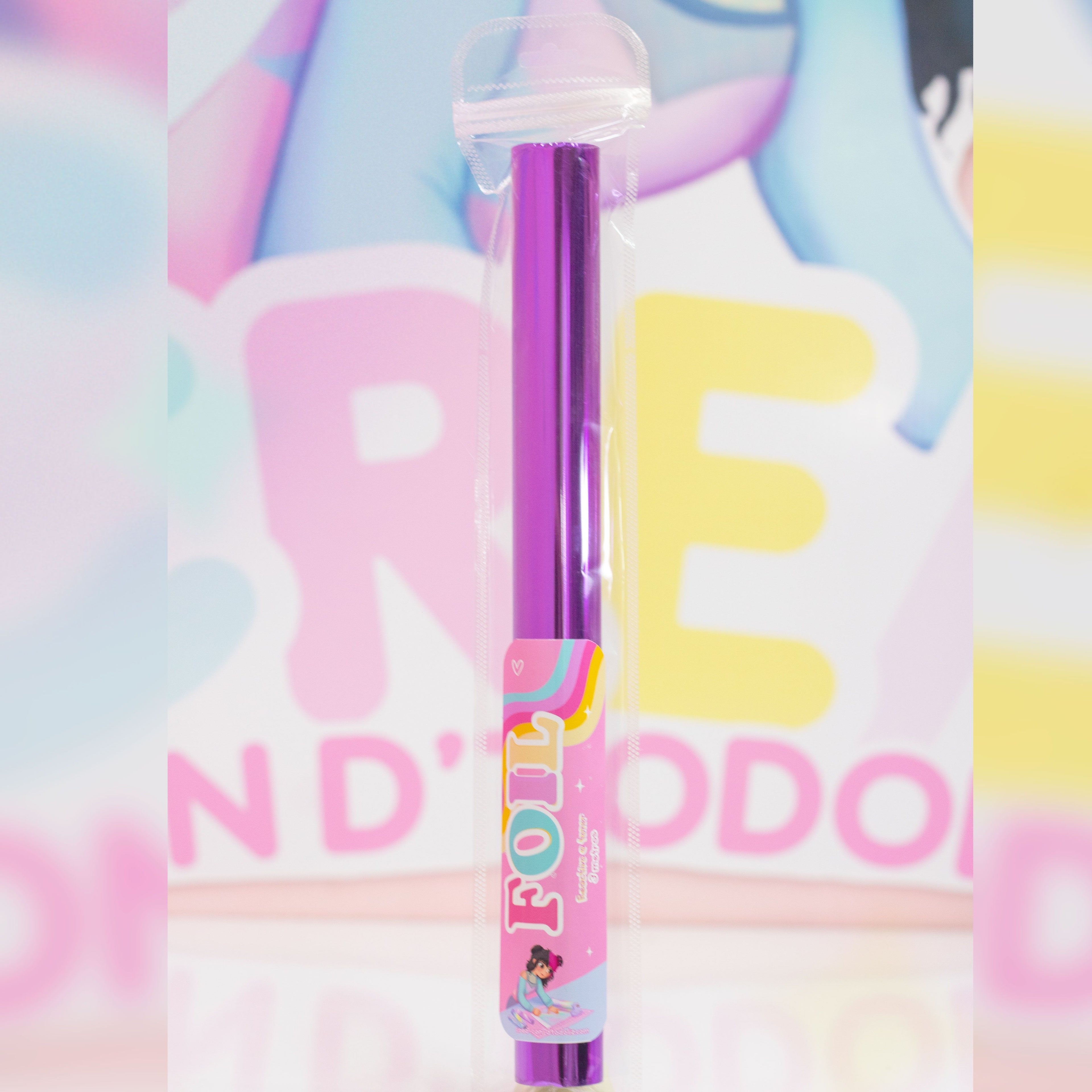 Foil morado