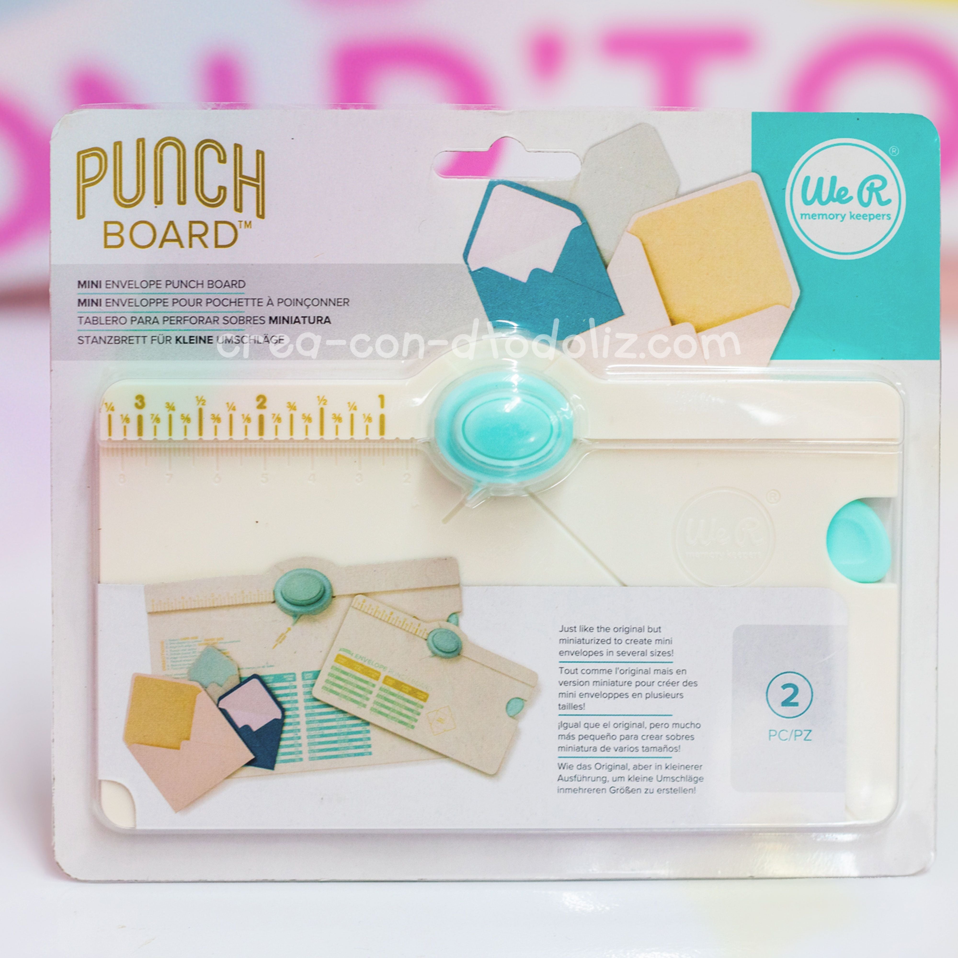 Punch board mini – Crea con D'todoliz
