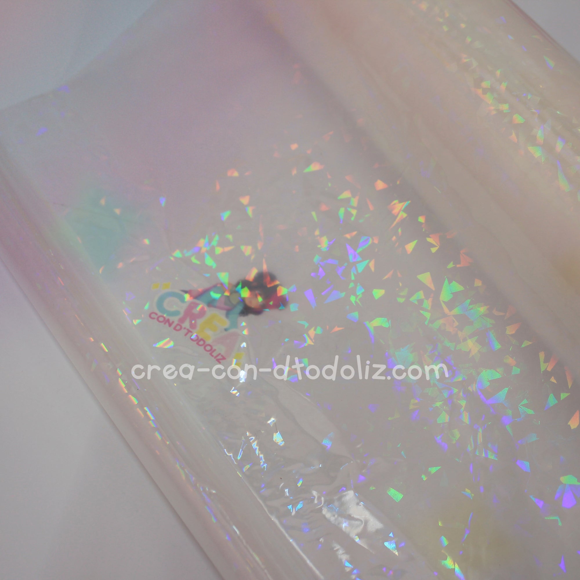 Laminado holografico Vidrio Roto premium 200 m