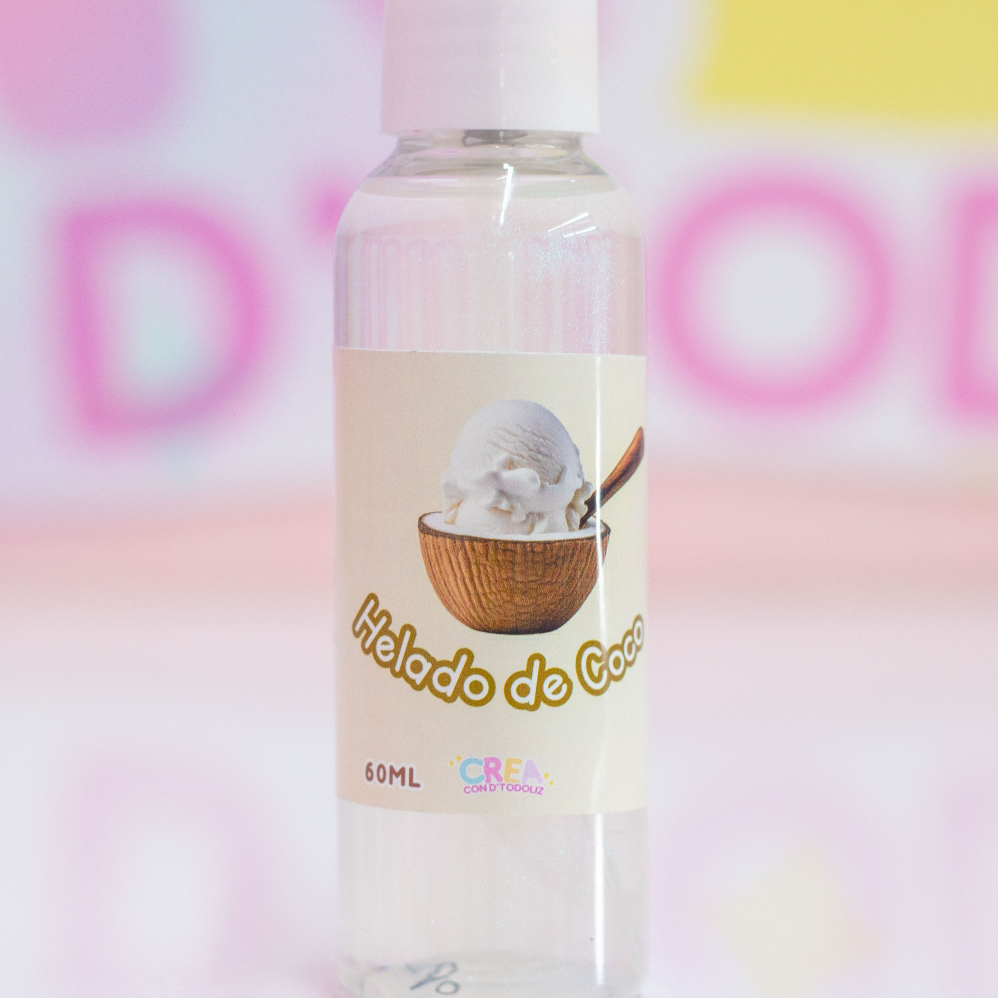 Fragancia para papel aroma helado de coco