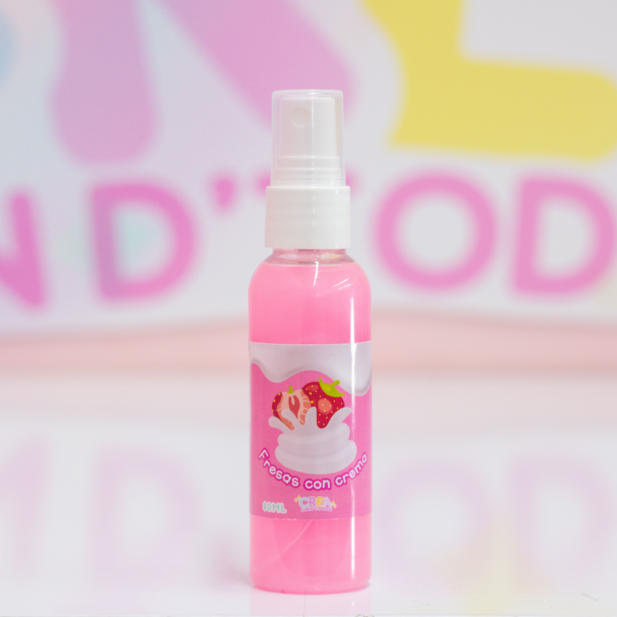 Fragancia para papel aroma Fresas con crema