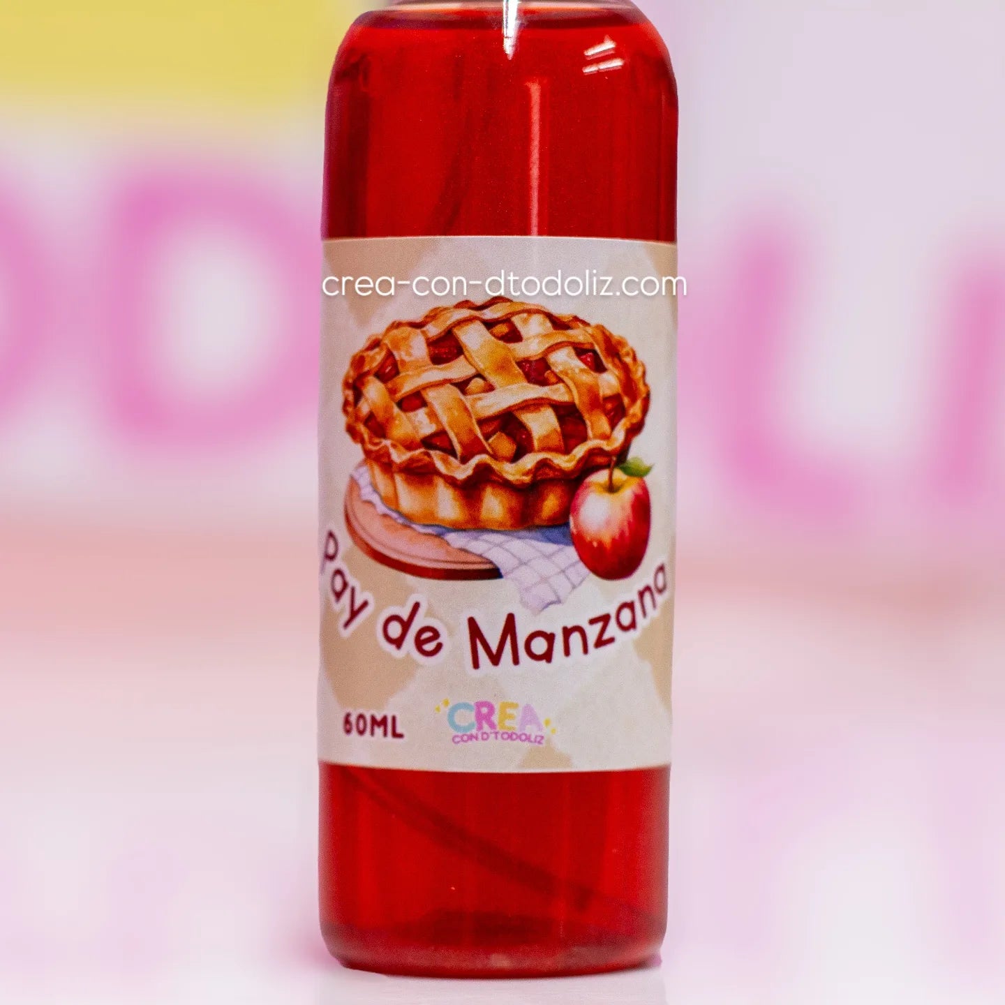 Fragancia para papel aroma Pay de manzana