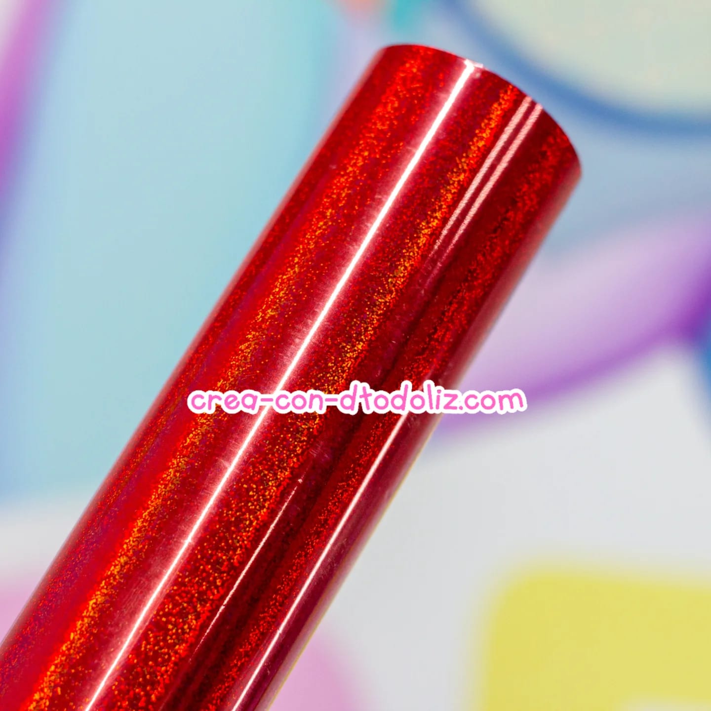 Foil red dots