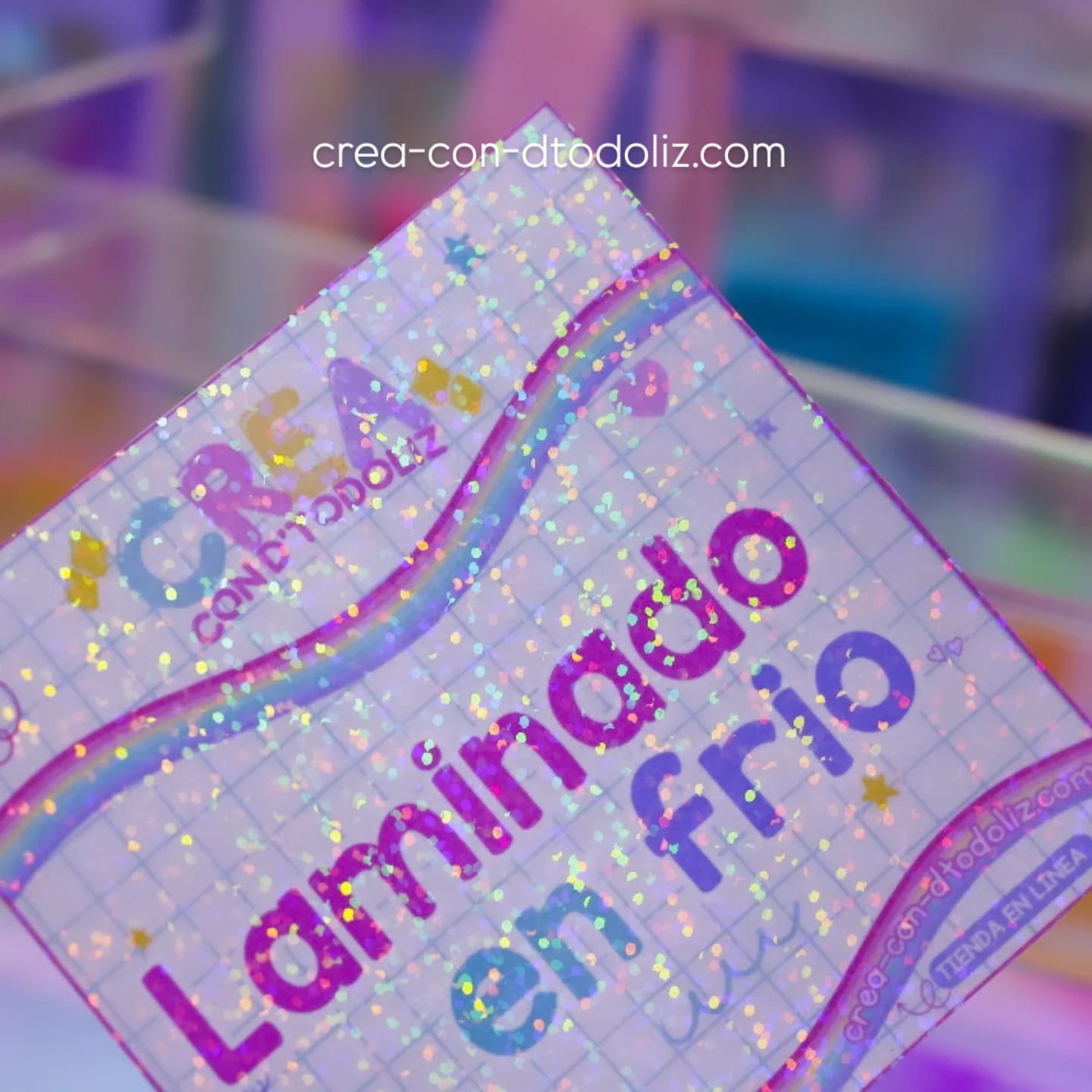 Laminado en frio Hoja A4 Dots 10 hojas