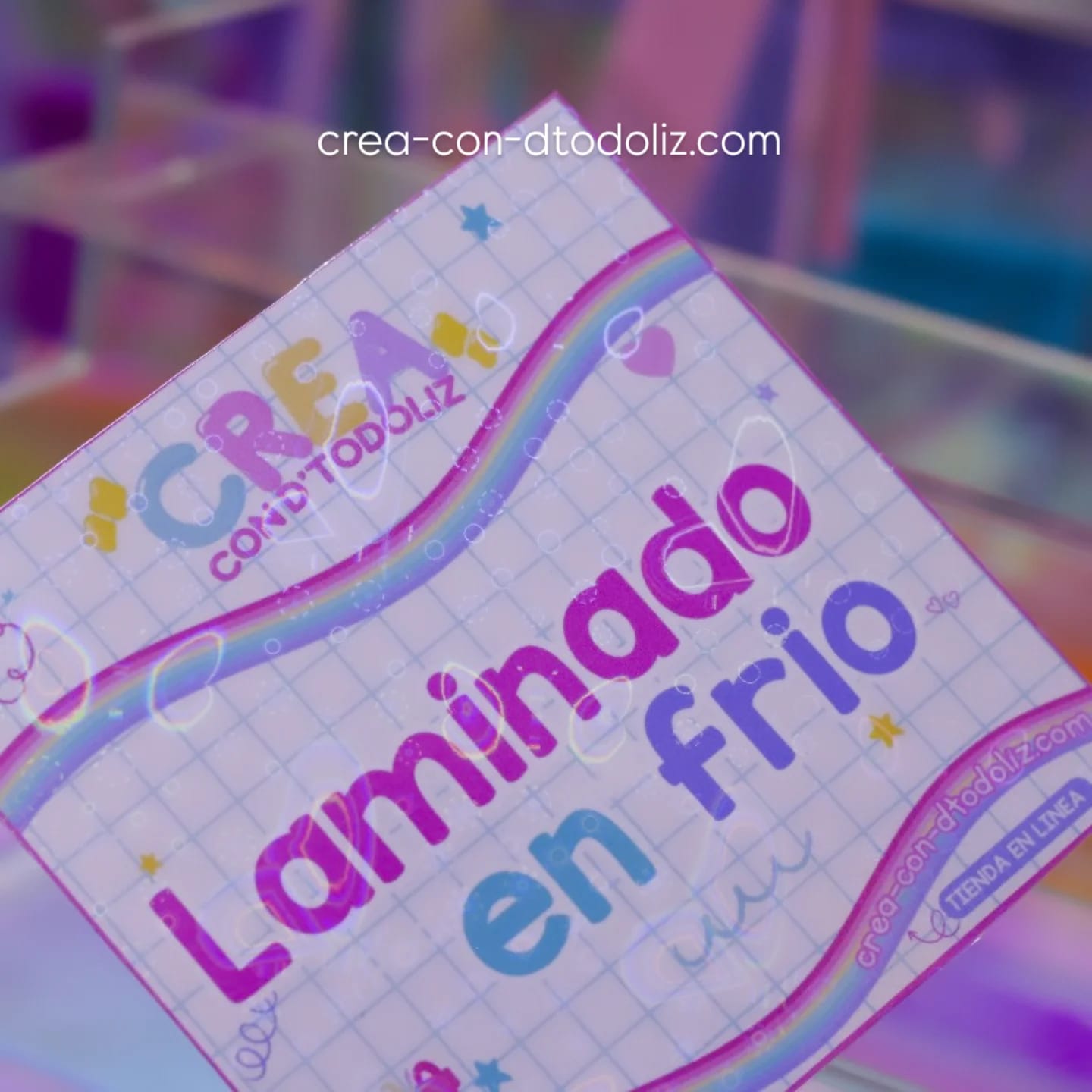 Laminado en frio Hoja A4 Mariposa 10 hojas