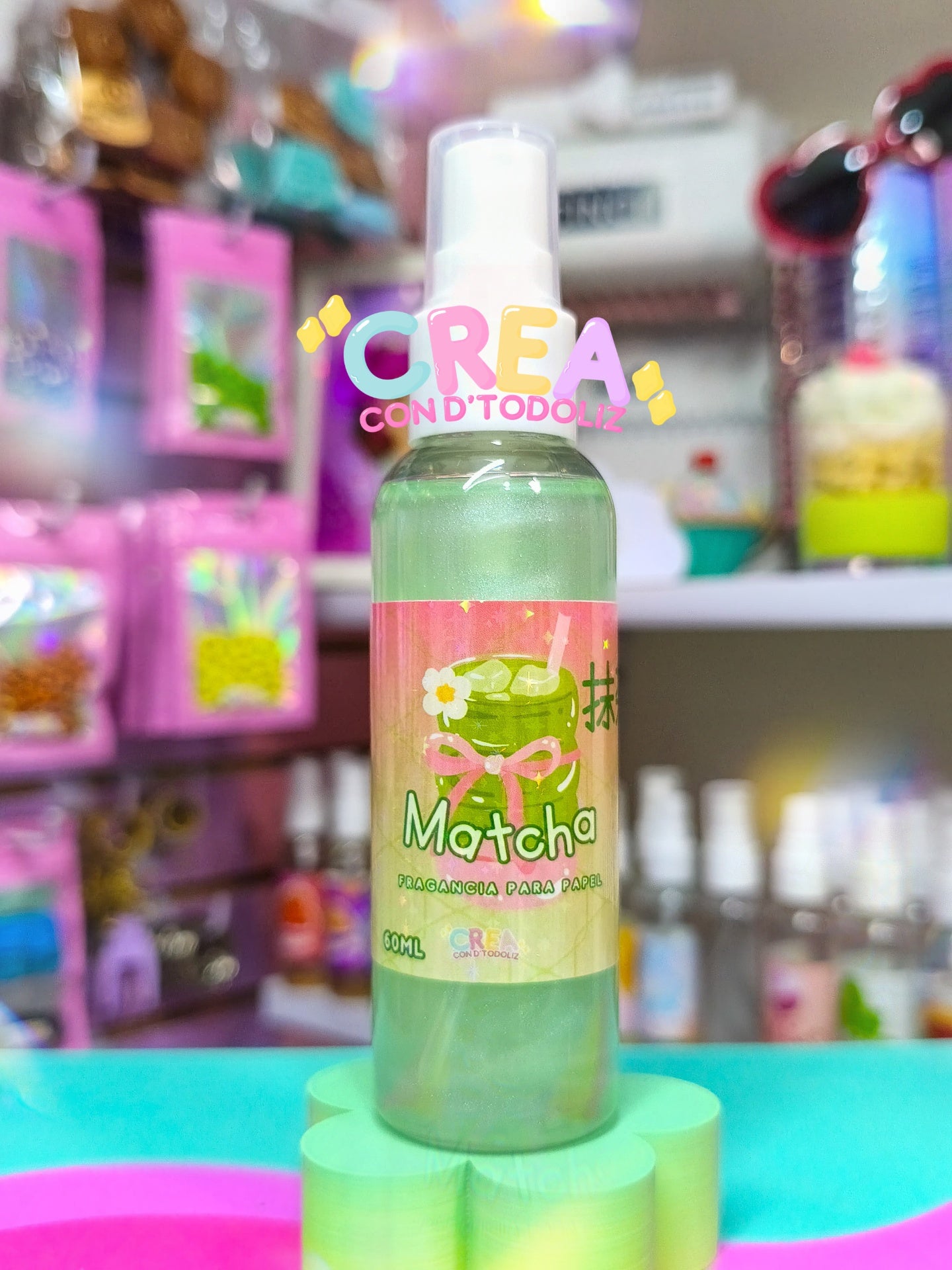 Fragancia para papel aroma Matcha