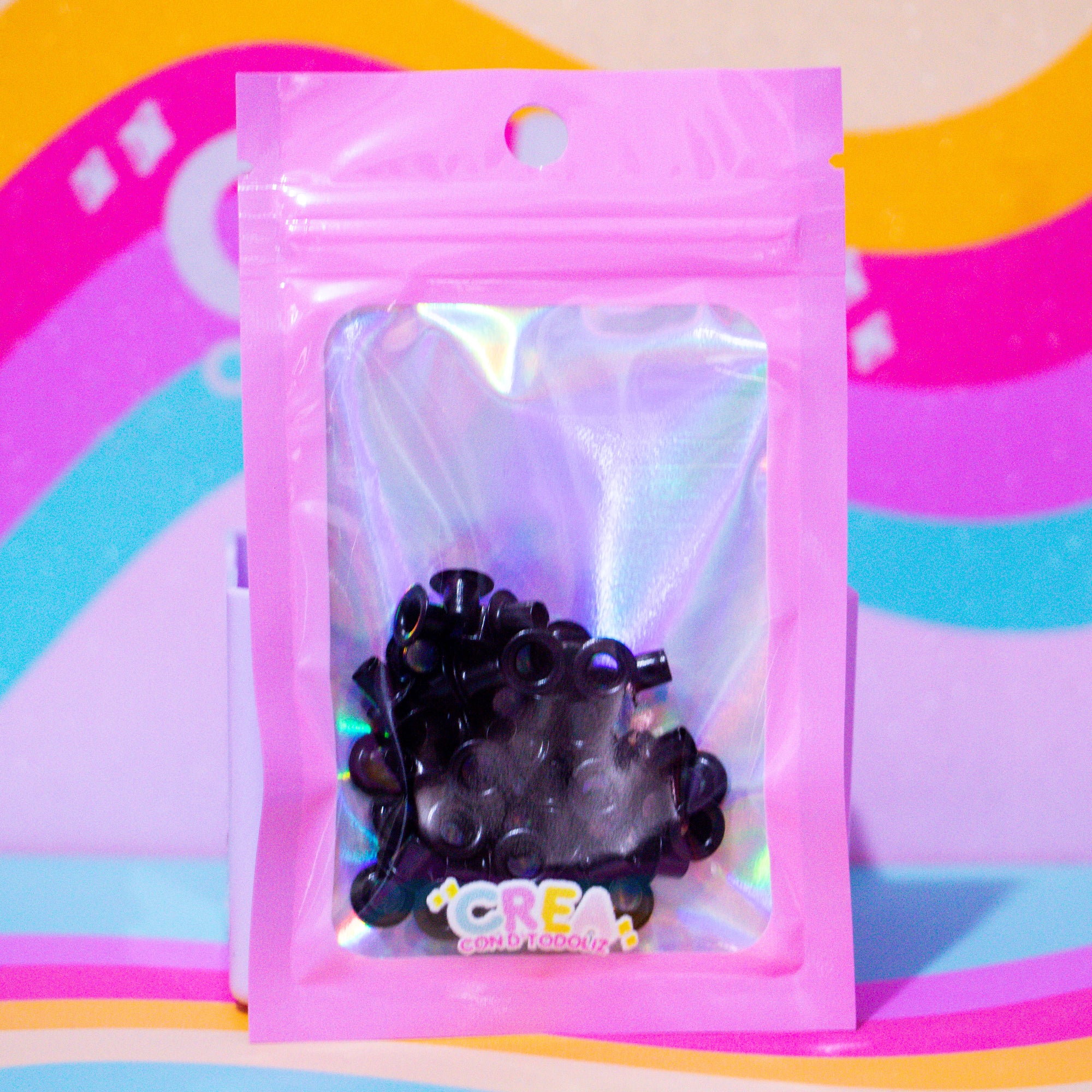 Eyelets Negro