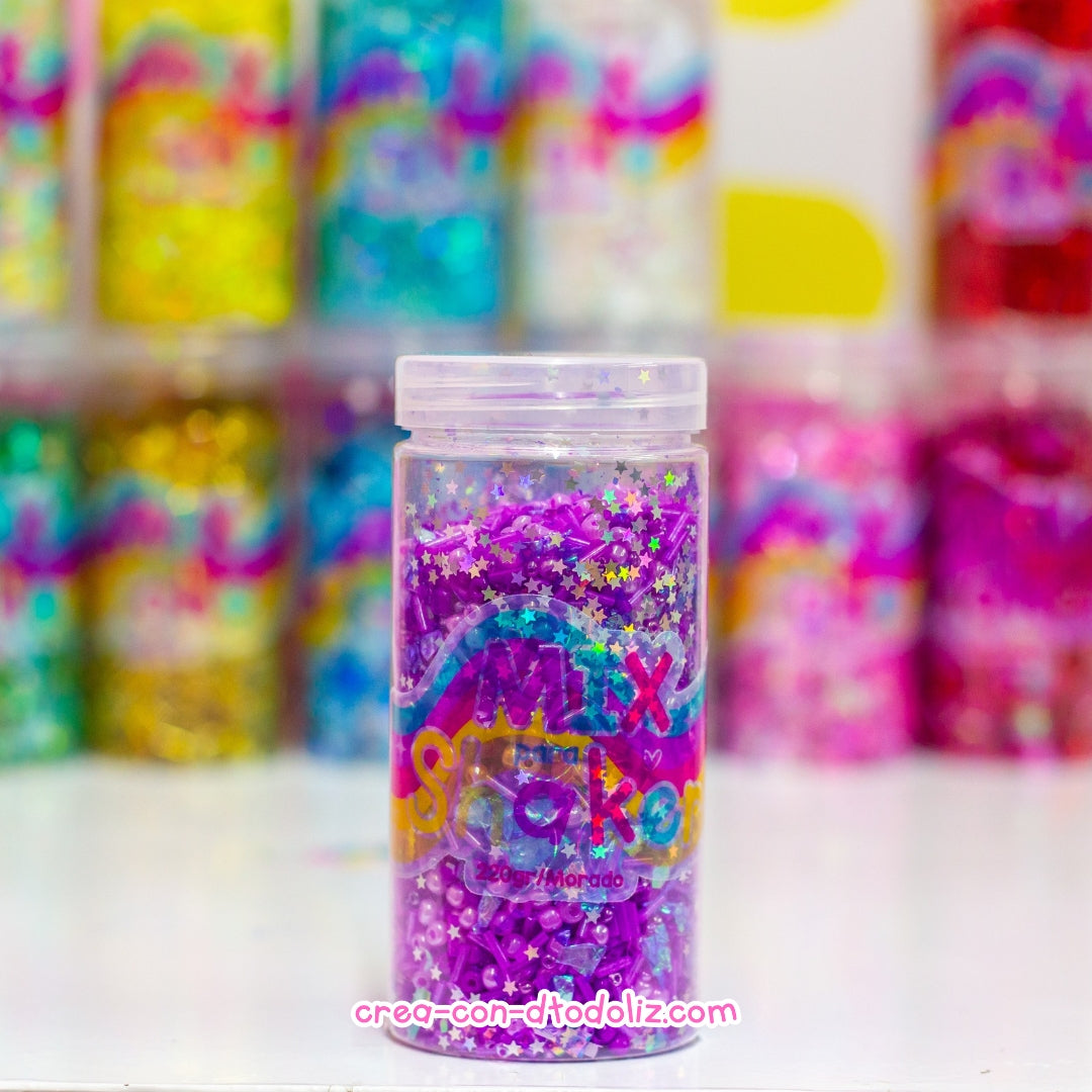 Mix para shaker color Morado