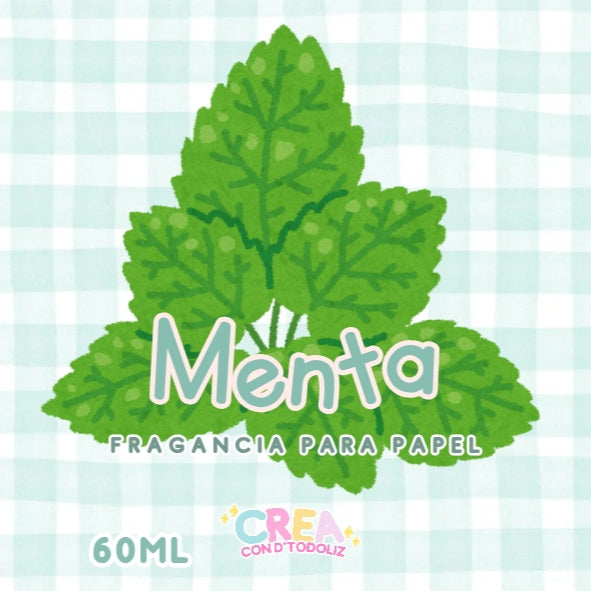 Fragancia para papel aroma Menta