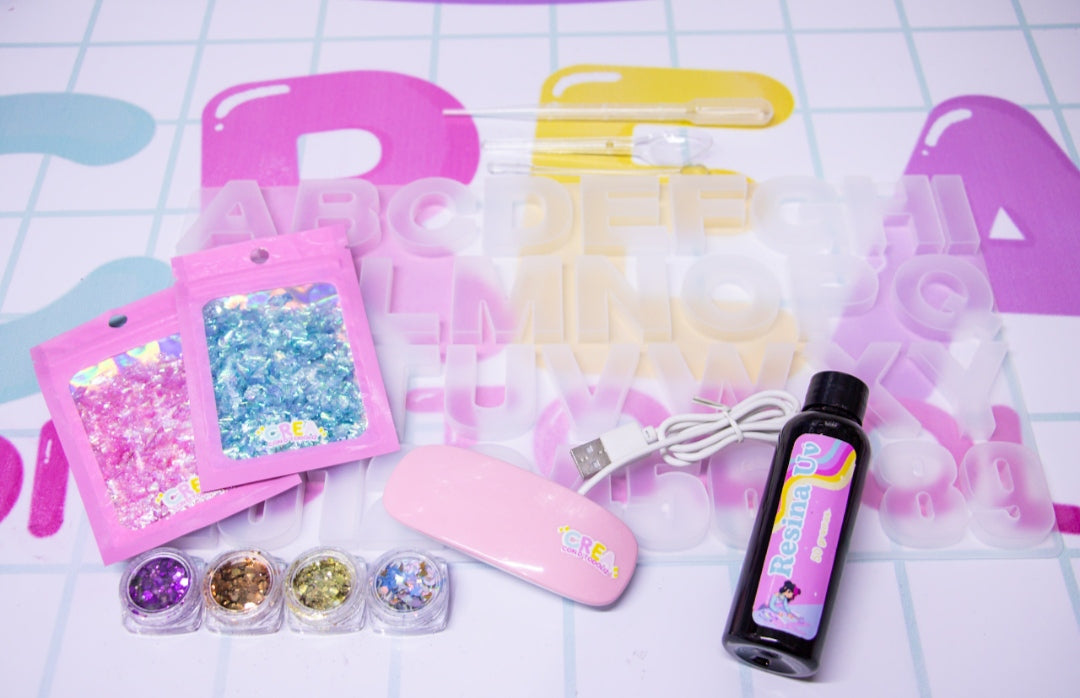 Kit de Resina Abecedario