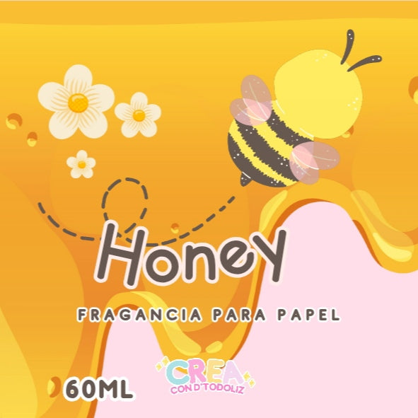 Fragancia para papel aroma Honey
