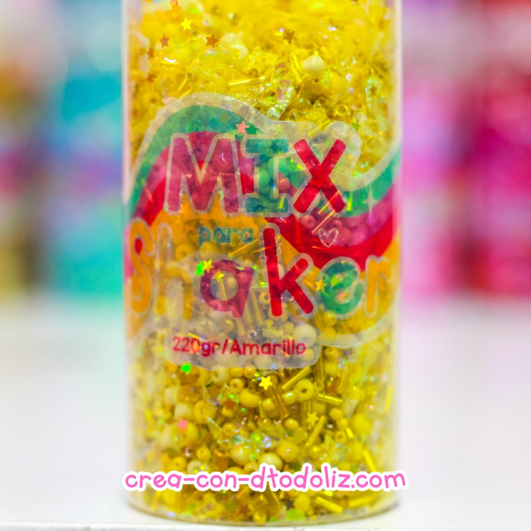 Mix para shaker color Amarillo