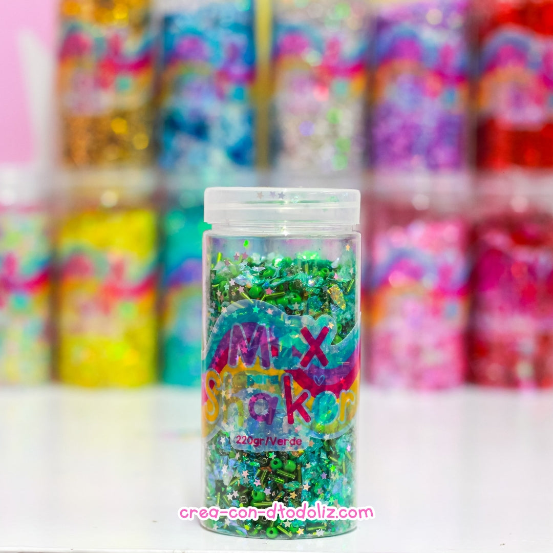 Mix para shaker color Verde