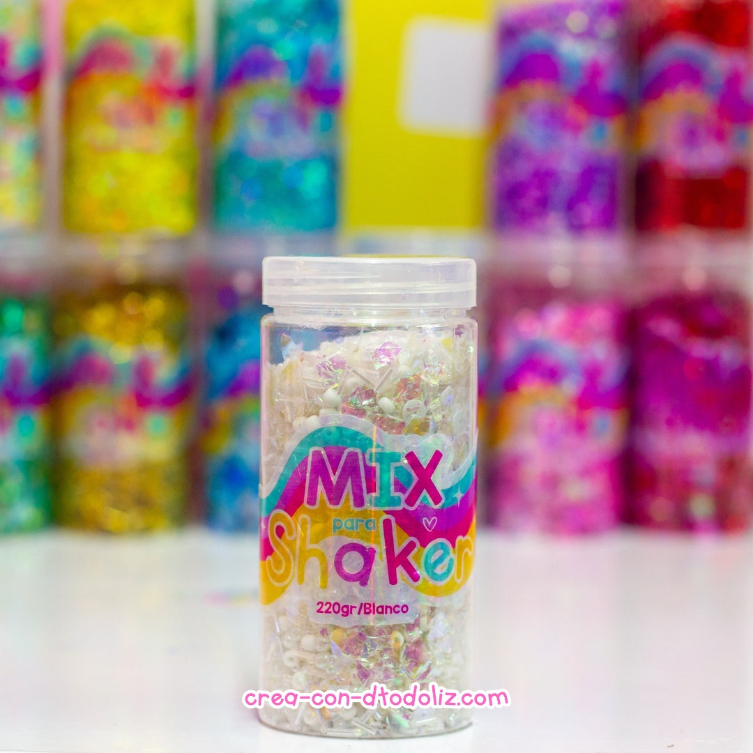 Mix para shaker color Blanco