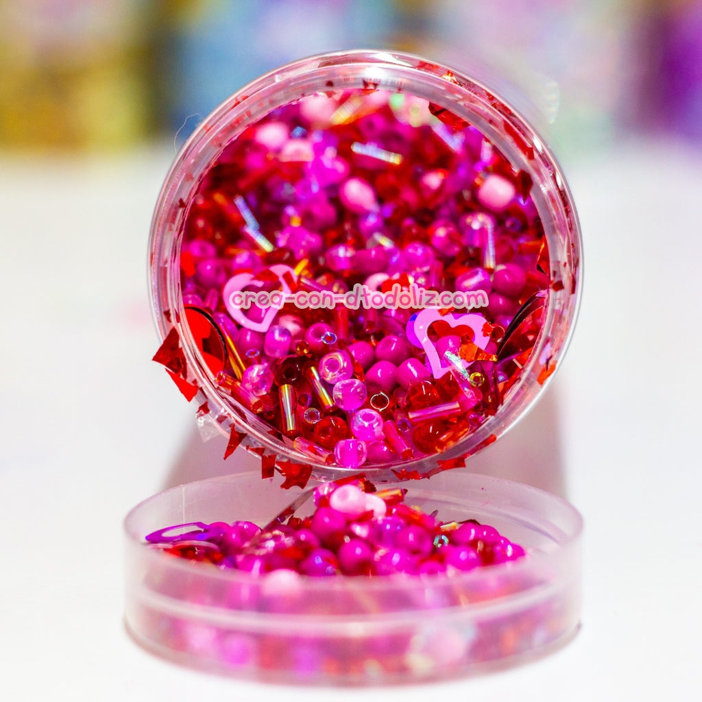 Mix para shaker color San Valentín