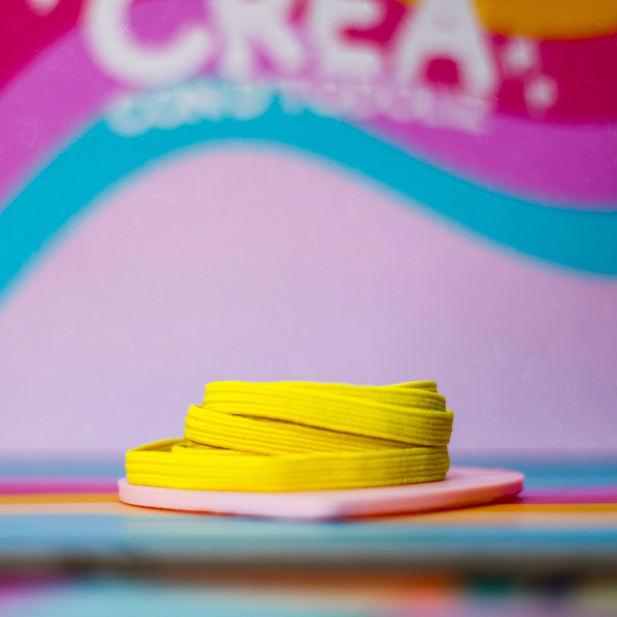 Elástico Plano 6mm Amarillo ✨