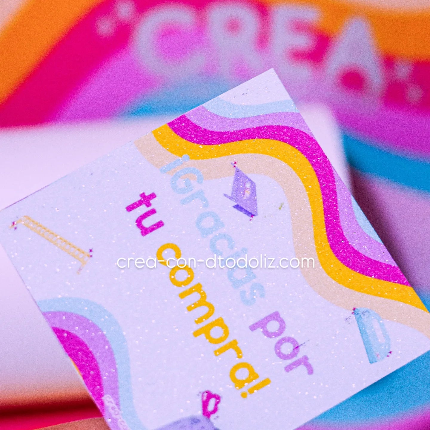 Laminado en frio 5 metros textura glitter