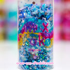 Mix para shaker color Azúl