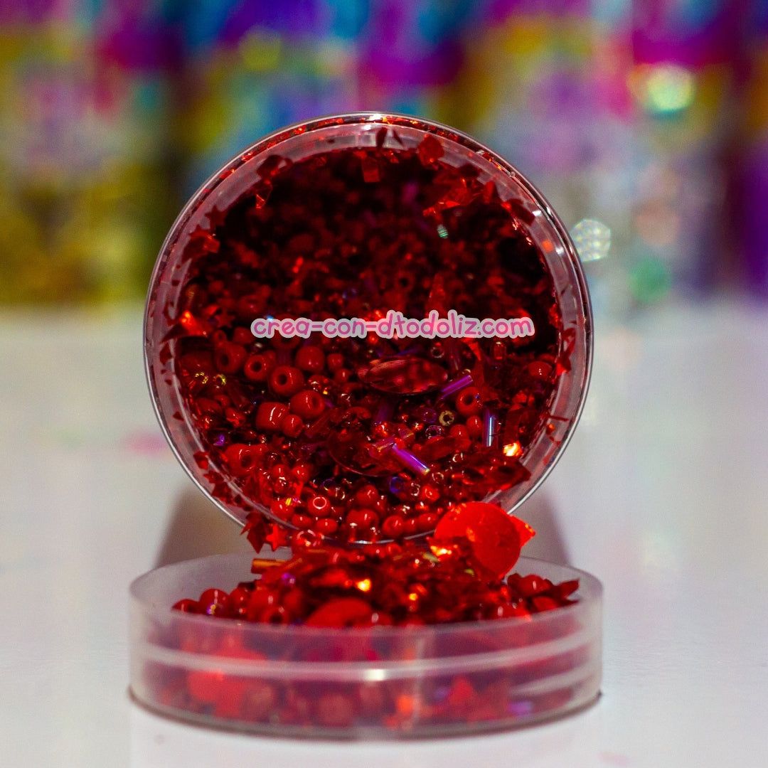 Mix para shaker color Rojo