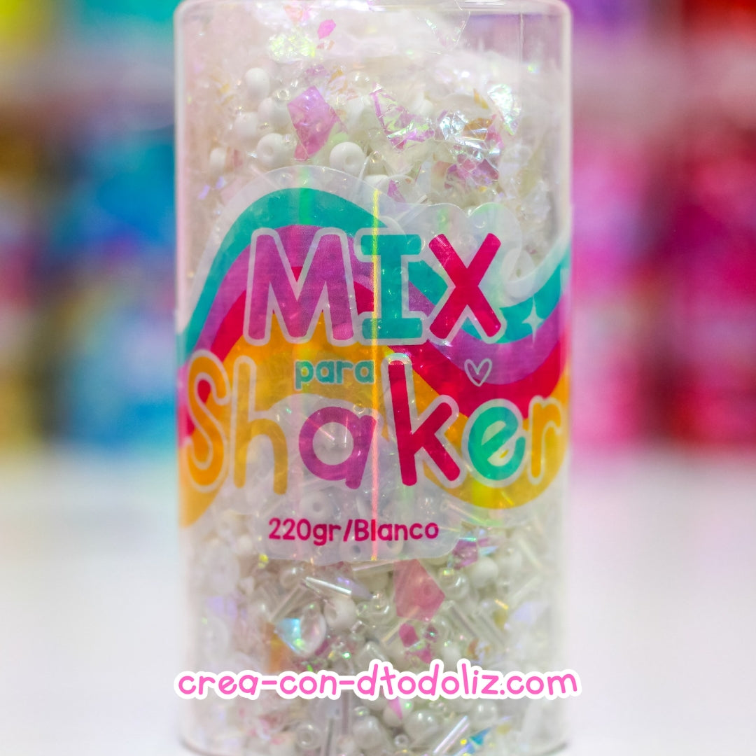 Mix para shaker color Blanco