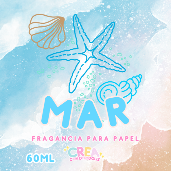Fragancia para papel aroma Mar