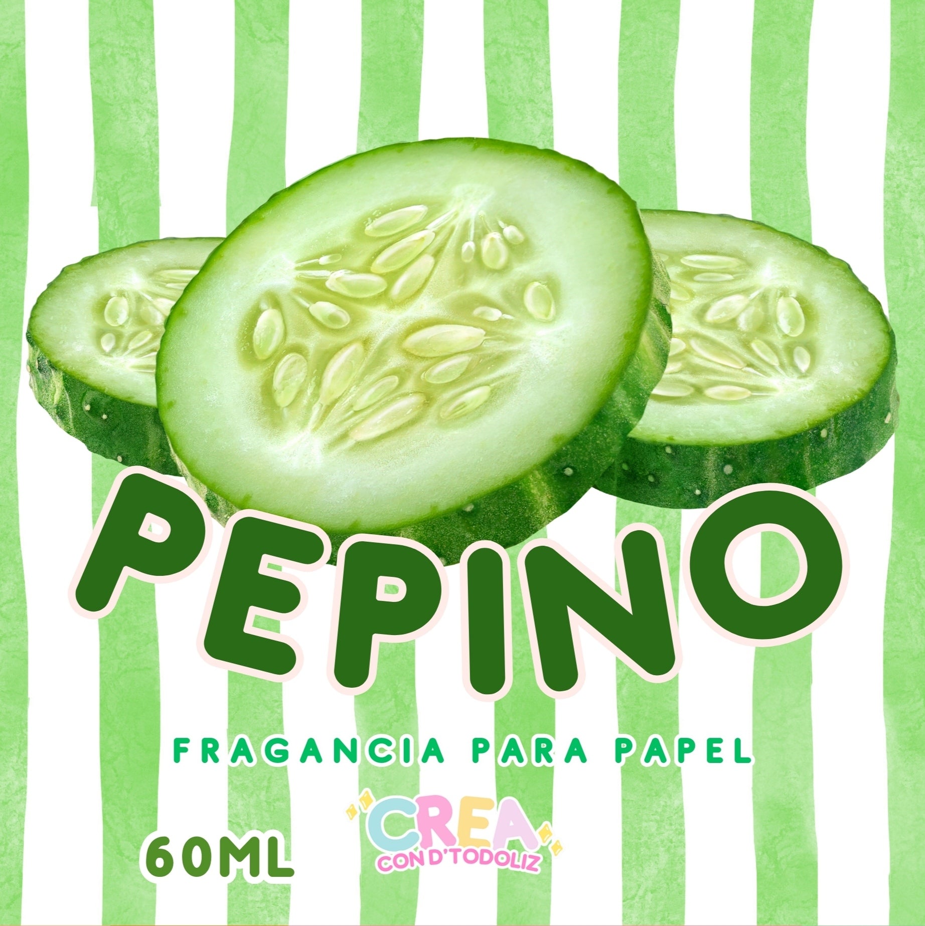 Fragancia para papel aroma Pepino