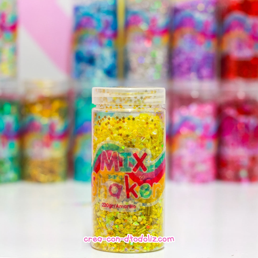 Mix para shaker color Amarillo