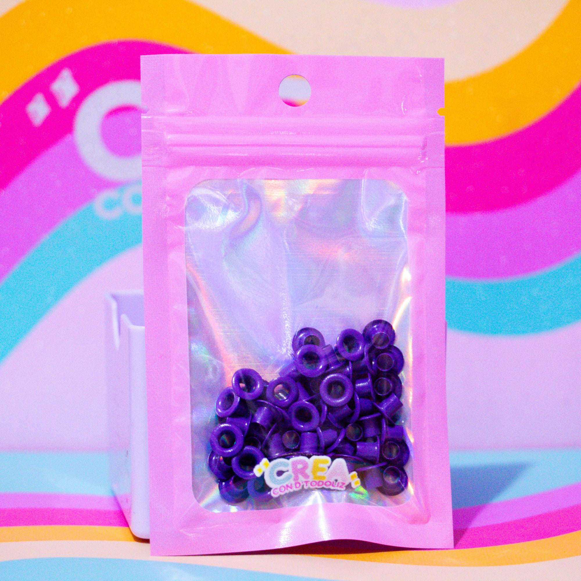 Eyelets Morado