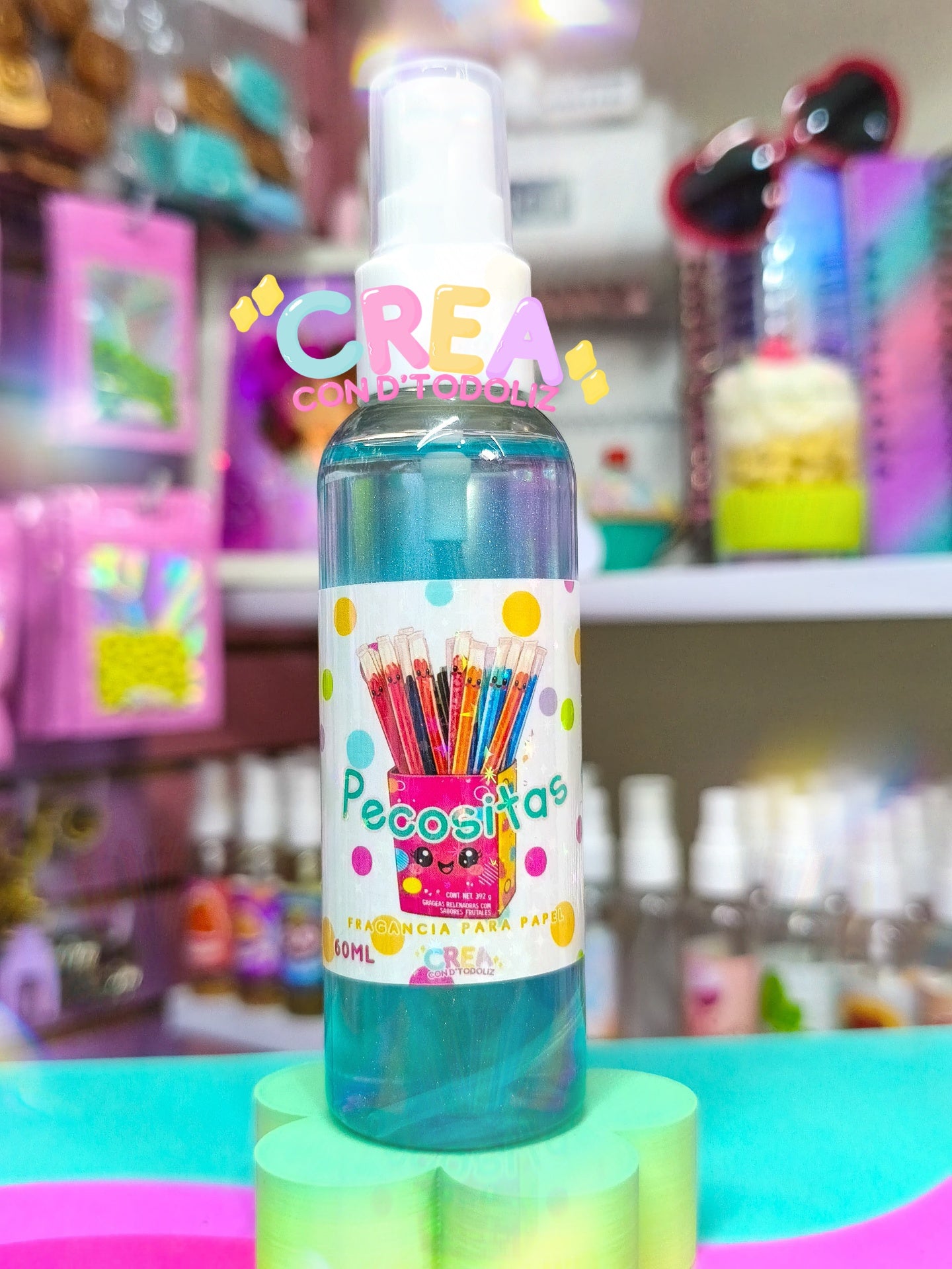 Fragancia para papel aroma Pecositas