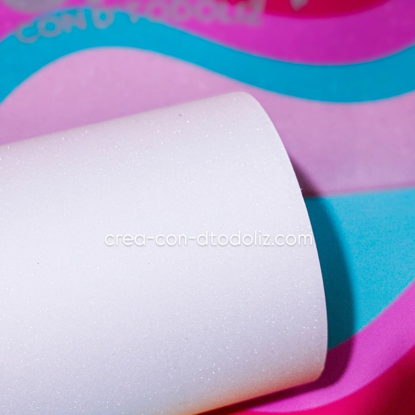 Laminado en frio 10 metros textura glitter